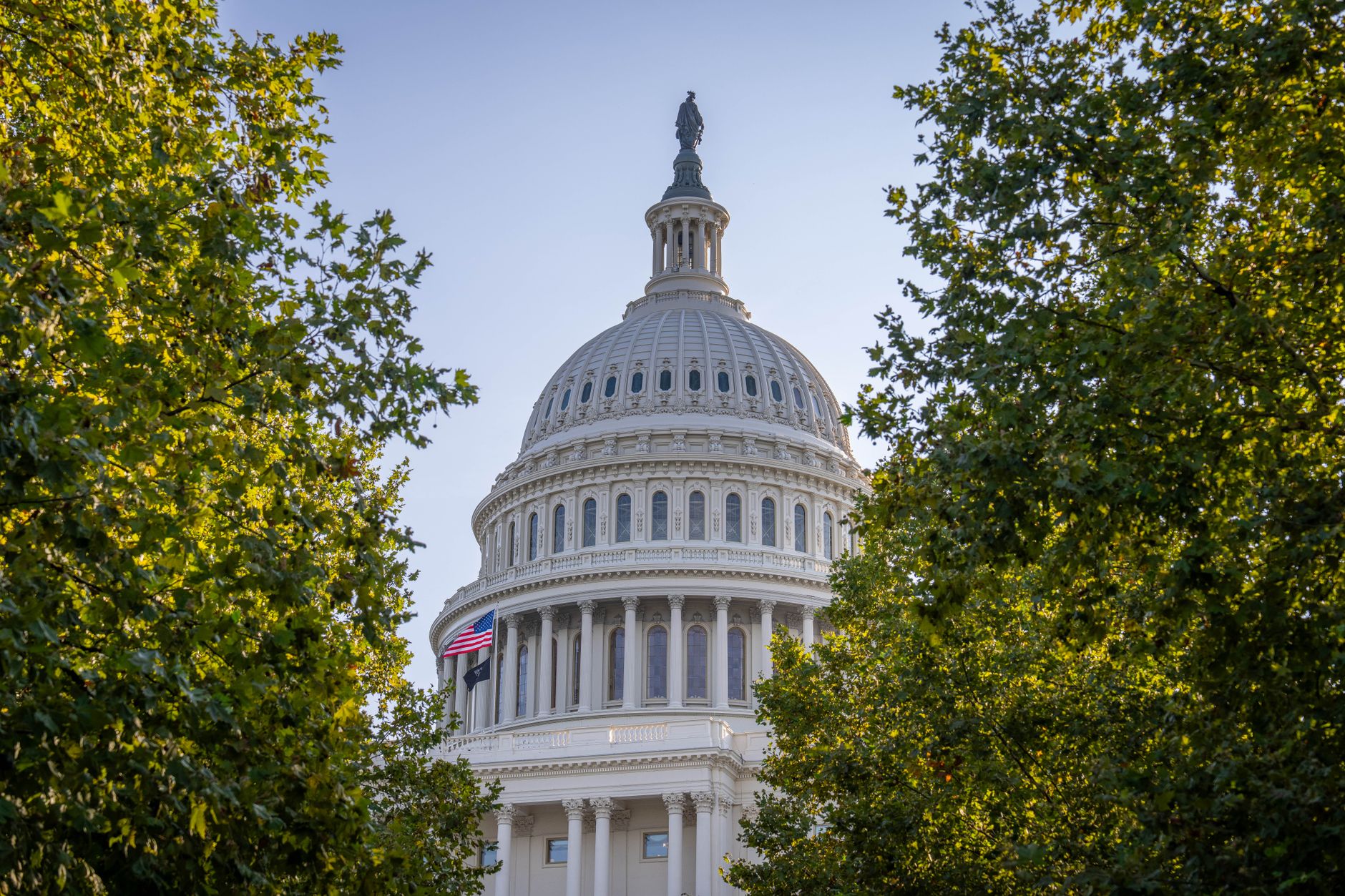 US Senate building exterior representing congressional crypto legislation debate