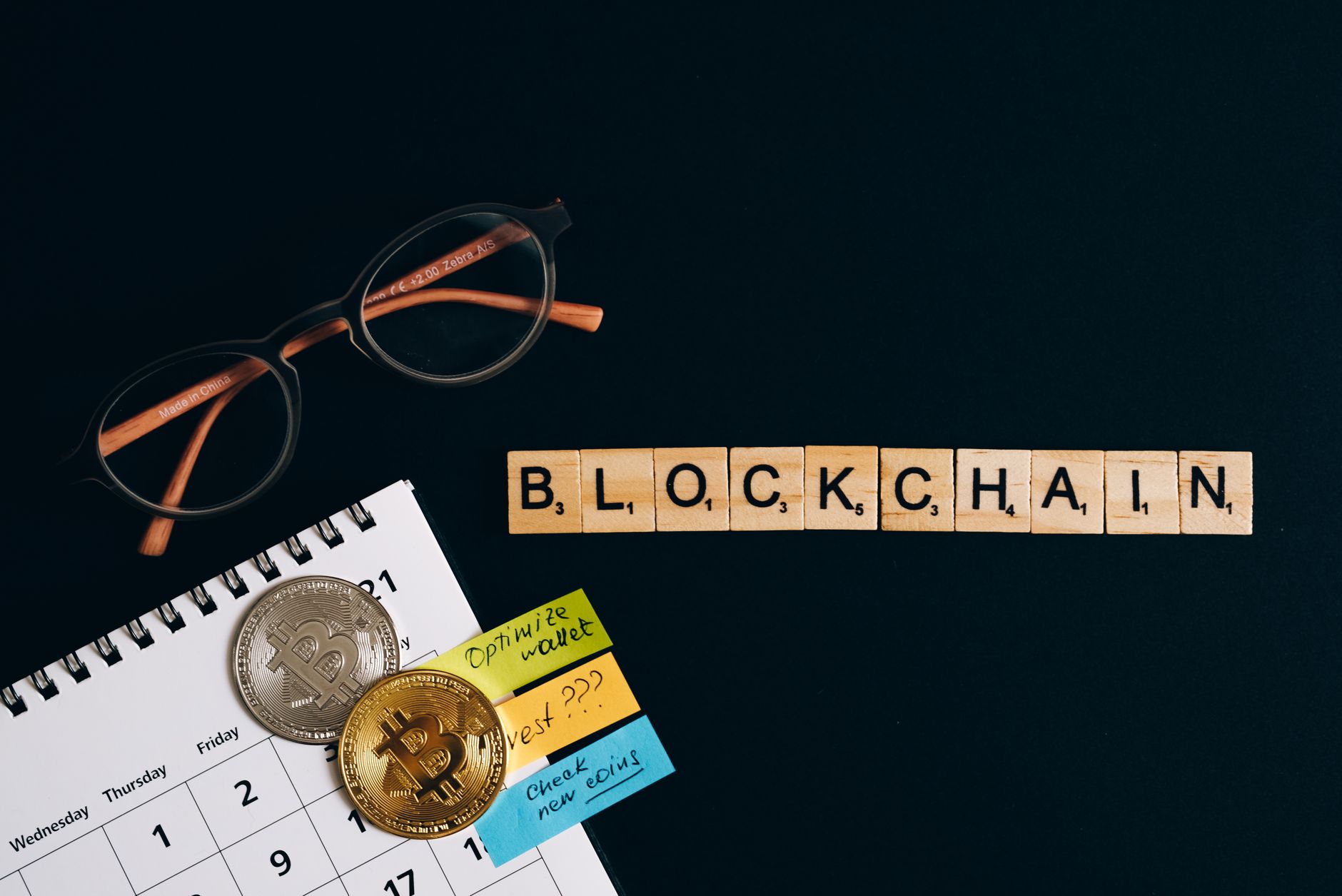 Abstract visualization of blockchain nodes and digital asset transactions